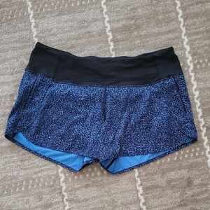 Womens Lululemon Blue Shorts